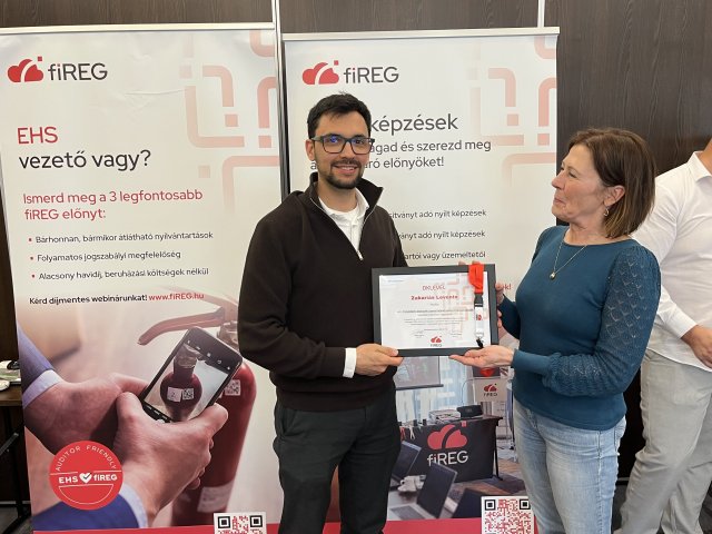 fiREG üzemeltetői képzés · Vecsés, 2026.03.19.