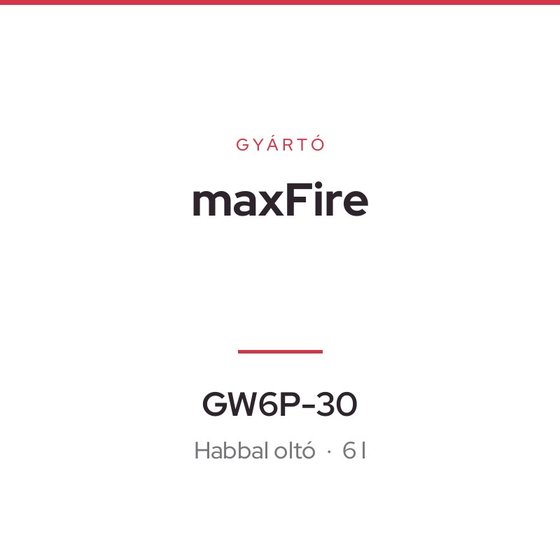 maxFire GW6P-30