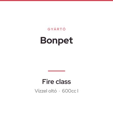 Bonpet Fire class