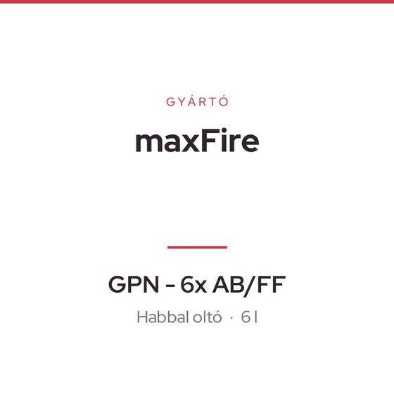 maxFire GPN - 6x AB/FF