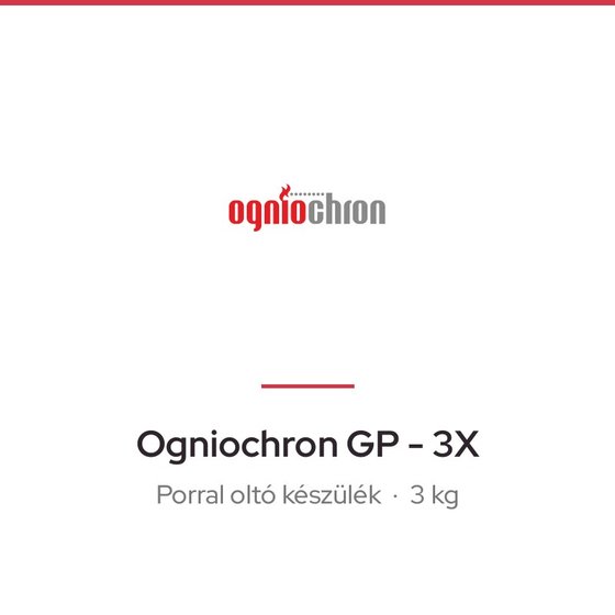 Ogniochron GP - 3X