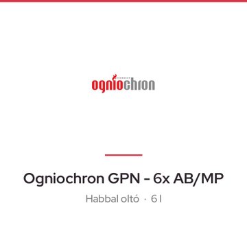Ogniochron GPN - 6x AB/MP