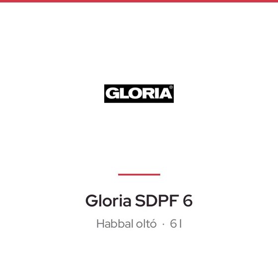 Gloria SDPF 6