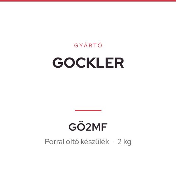 GOCKLER GÖ2MF