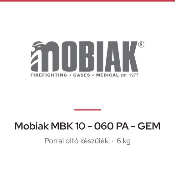 Mobiak MBK 10 - 060 PA - GEM