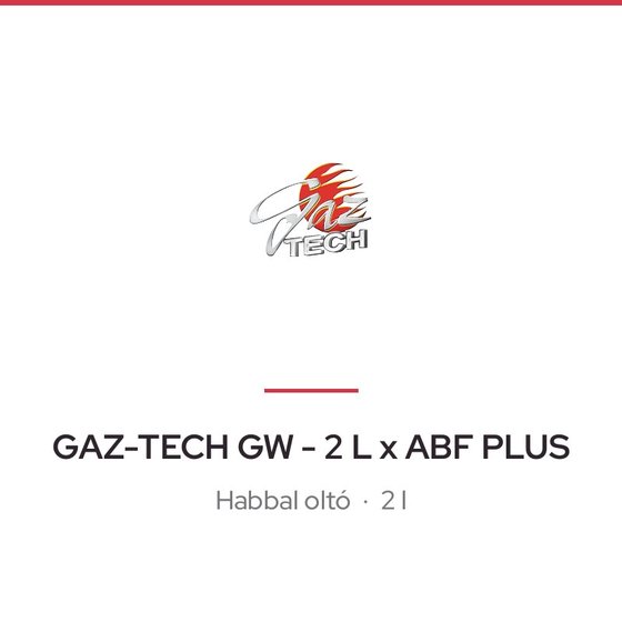 GAZ-TECH GW - 2 L x ABF PLUS