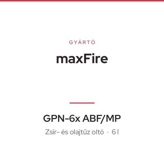 maxFire GPN-6X ABF/MP