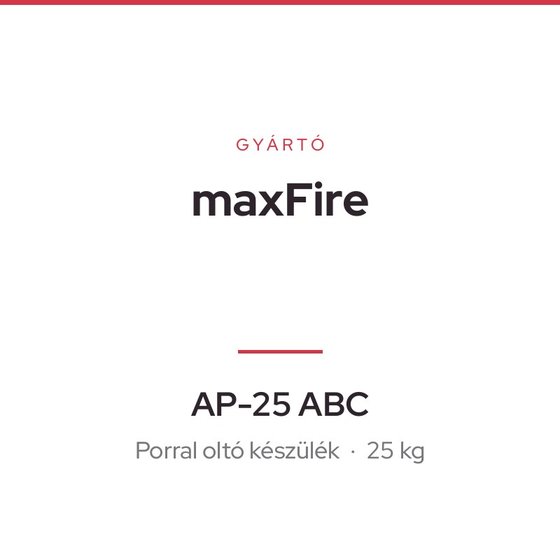 maxFire AP-25 ABC
