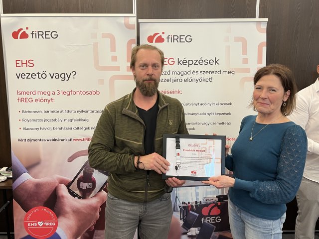 fiREG üzemeltetői képzés · Vecsés, 2026.03.19.