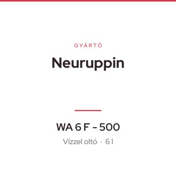 Neuruppin WA 6 F - 500