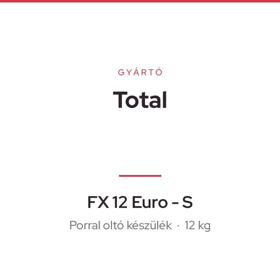 Total FX 12 Euro - S