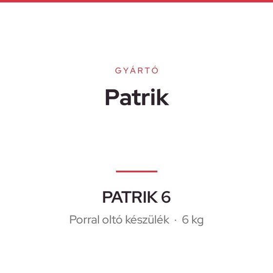 Patrik PATRIK 6