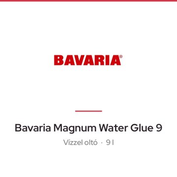 Bavaria Magnum Water Glue 9
