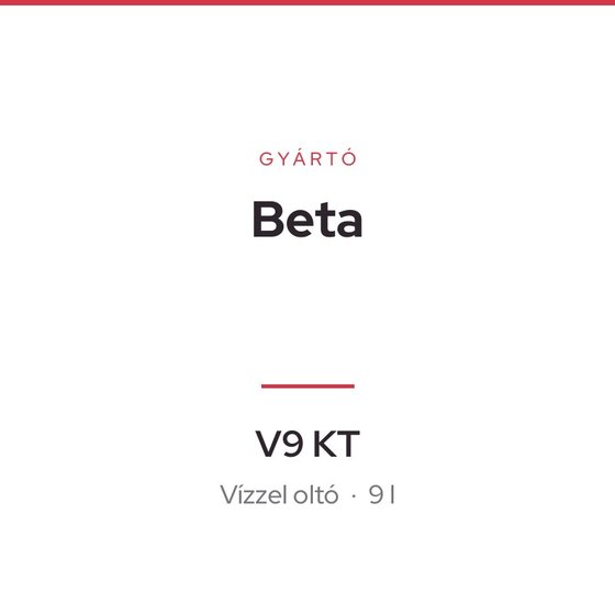 Beta V9 KT