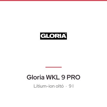 Gloria WKL 9 PRO