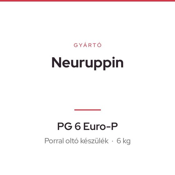 Neuruppin PG 6 Euro-P