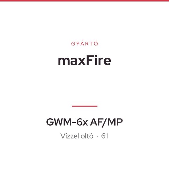 maxFire GWM-6x AF/MP