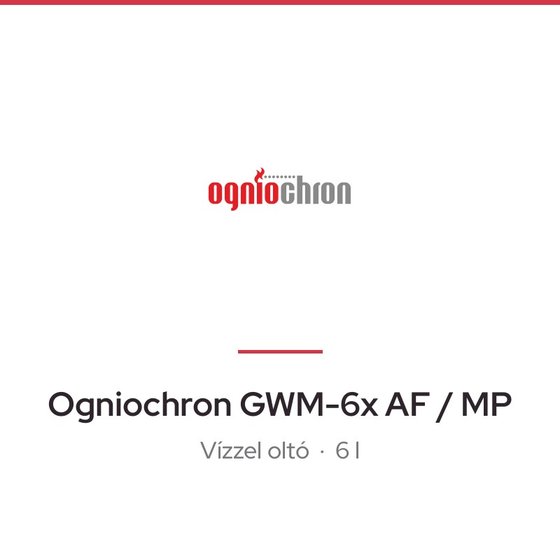 Ogniochron GWM-6x AF / MP