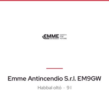 Emme Antincendio S.r.l. EM9GW