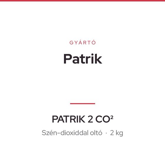 Patrik PATRIK 2 CO²