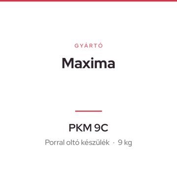 Maxima PKM 9C