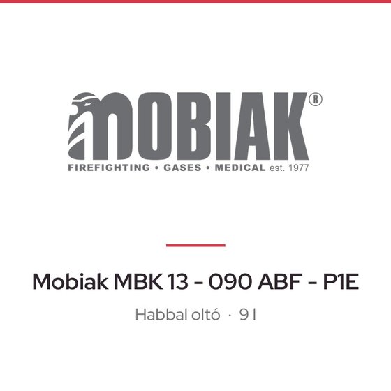 Mobiak MBK 13 - 090 ABF - P1E