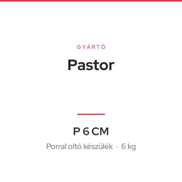 Pastor P 6 CM