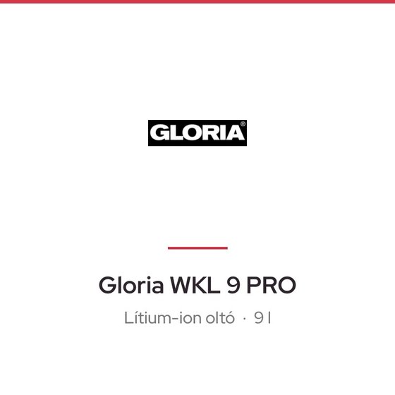 Gloria WKL 9 PRO