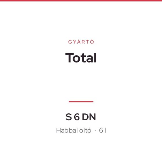 Total S 6 DN