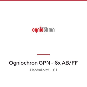 Ogniochron GPN - 6x AB/FF