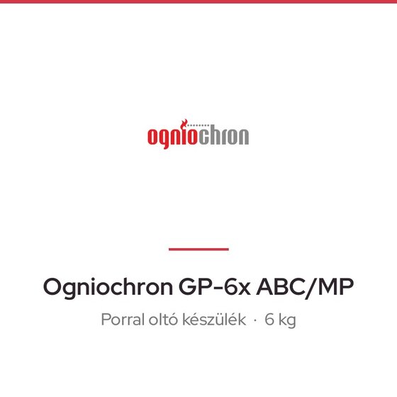 Ogniochron GP - 6X ABC/MP