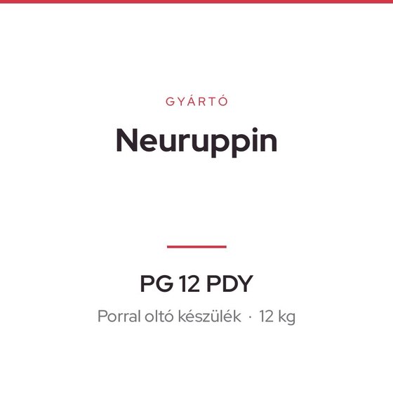 Neuruppin PG 12 PDY
