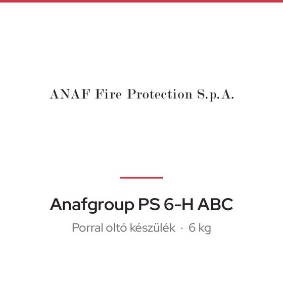 Anafgroup PS 6-H ABC