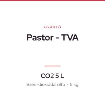 Pastor - TVA CO2 5 L