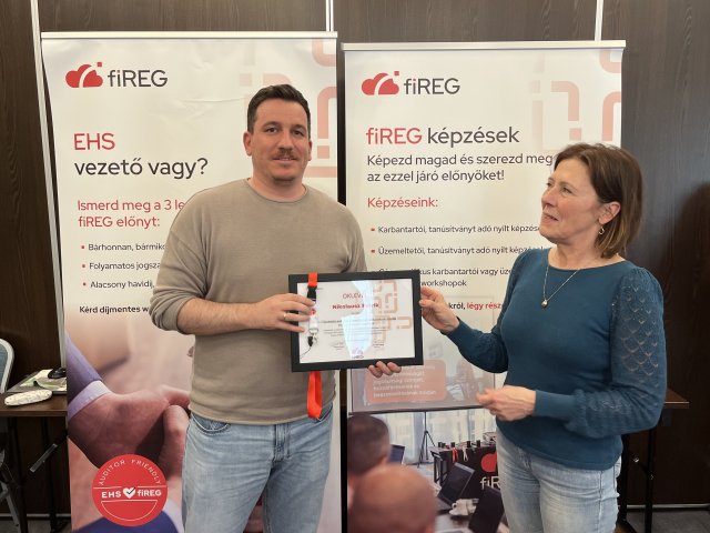 fiREG üzemeltetői képzés · Vecsés, 2026.03.19.