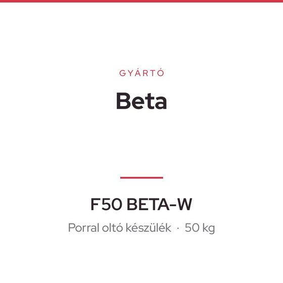 Beta F50 BETA-W