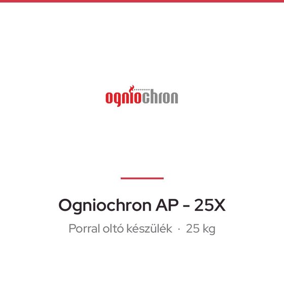 Ogniochron AP - 25X