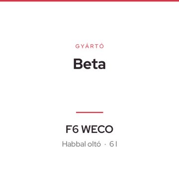 Beta F6 WECO
