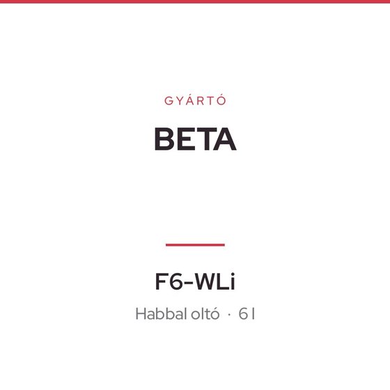 BETA F6-WLi