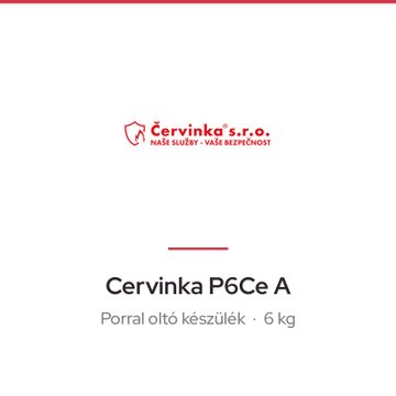 Cervinka P6Ce A