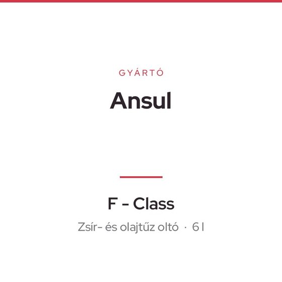 Ansul F - Class
