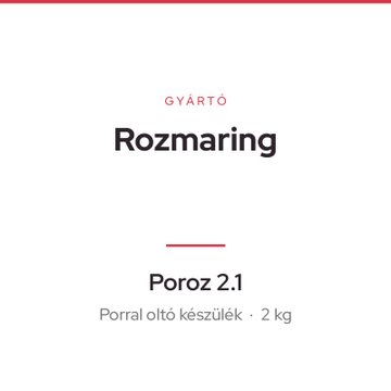 Rozmaring Poroz 2.1