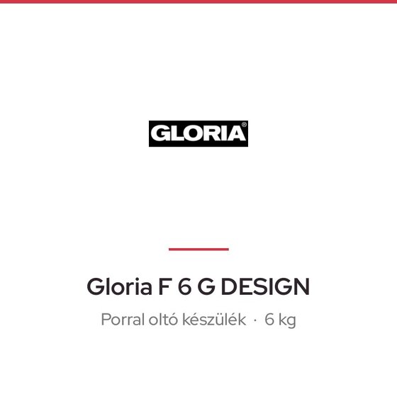 Gloria F 6 G DESIGN