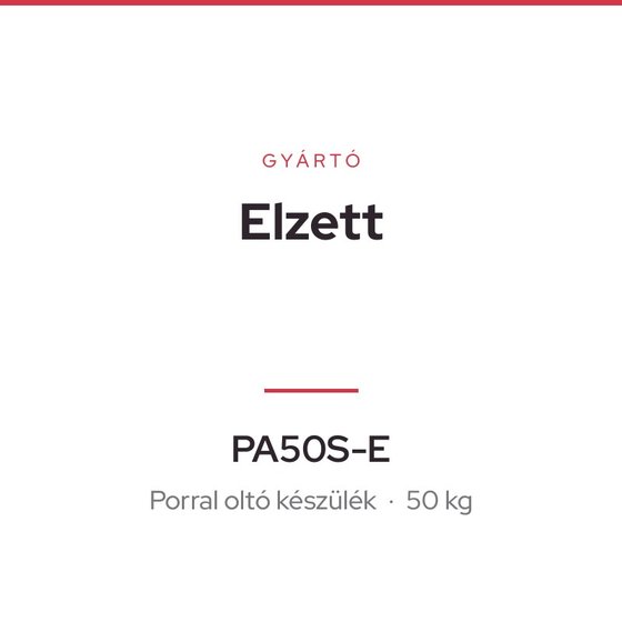 Elzett PA50S-E