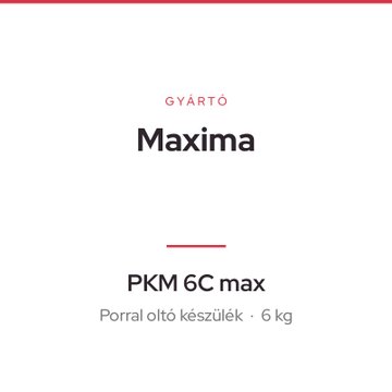 Maxima PKM 6C max