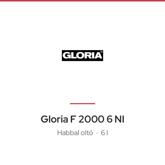 Gloria F 2000 6 NI