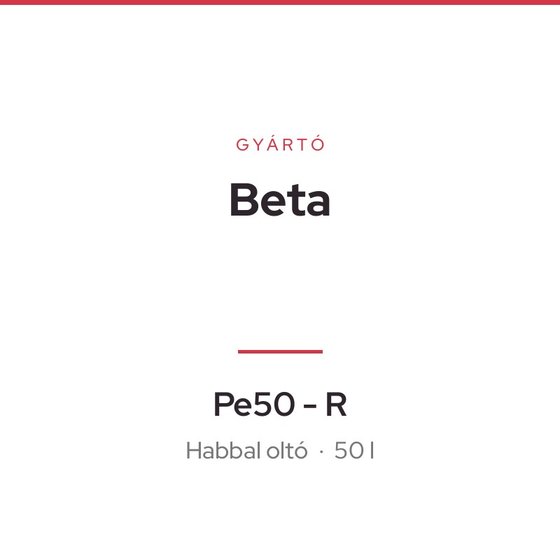Beta Pe50 - R