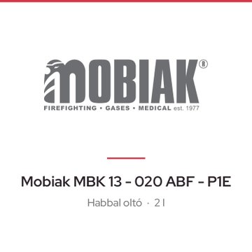 Mobiak MBK 13 - 020 ABF - P1E
