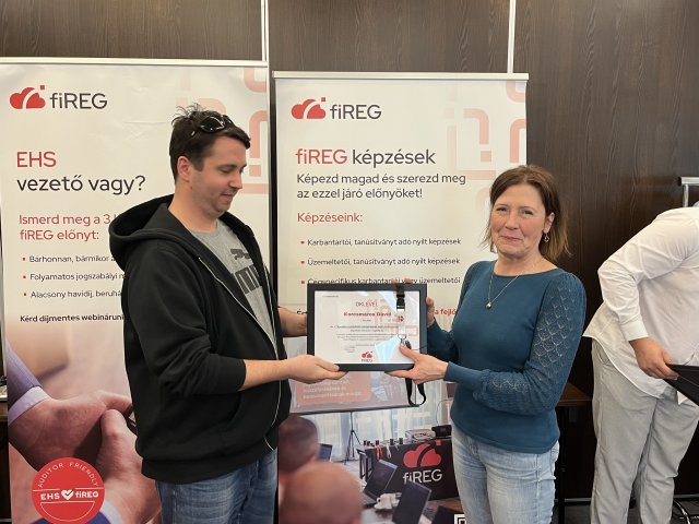 fiREG üzemeltetői képzés · Vecsés, 2026.03.19.