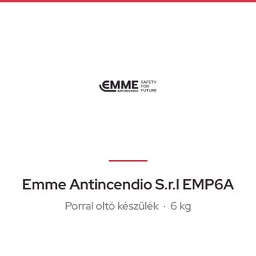 Emme Antincendio S.r.l EMP6A